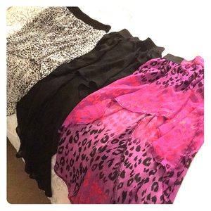 Bundle High Lo Skirts